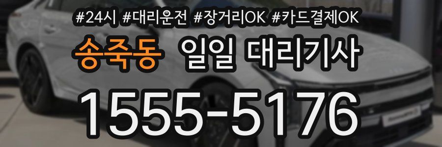 송죽동 일일 대리기사