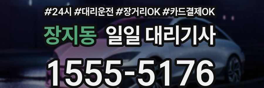 장지동 일일 대리기사