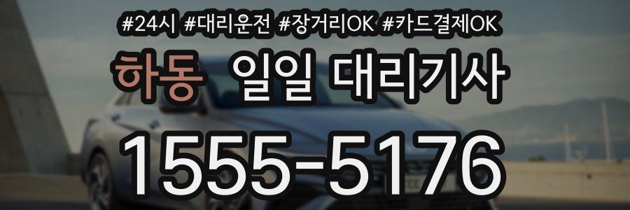 하동 일일 대리기사