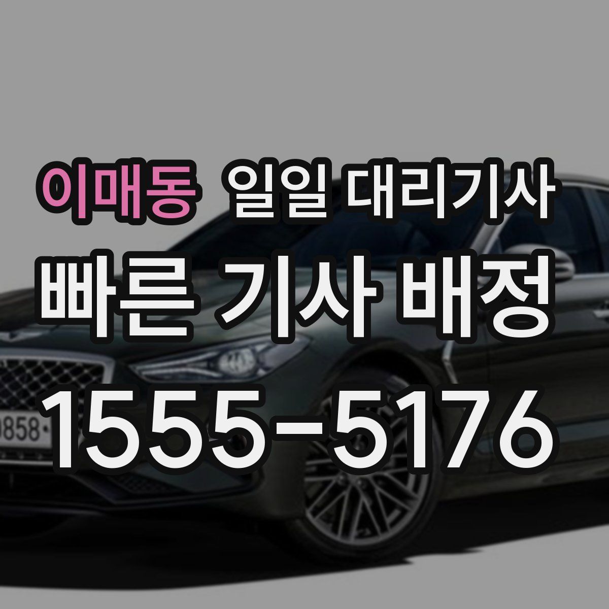 이매동 일일 대리기사