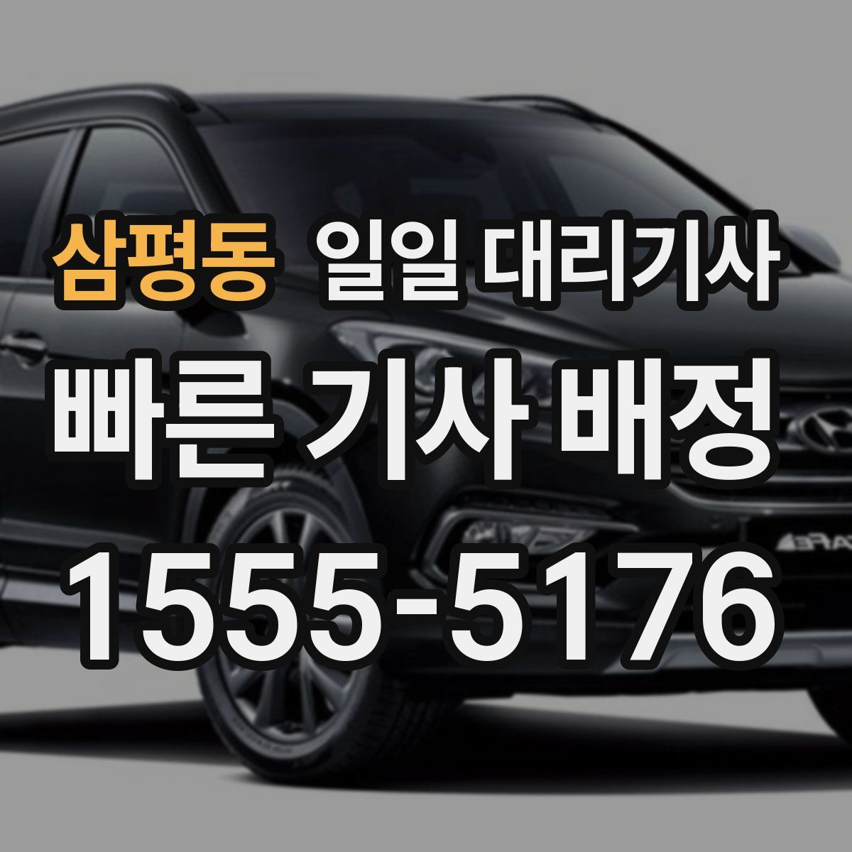 삼평동 일일 대리기사