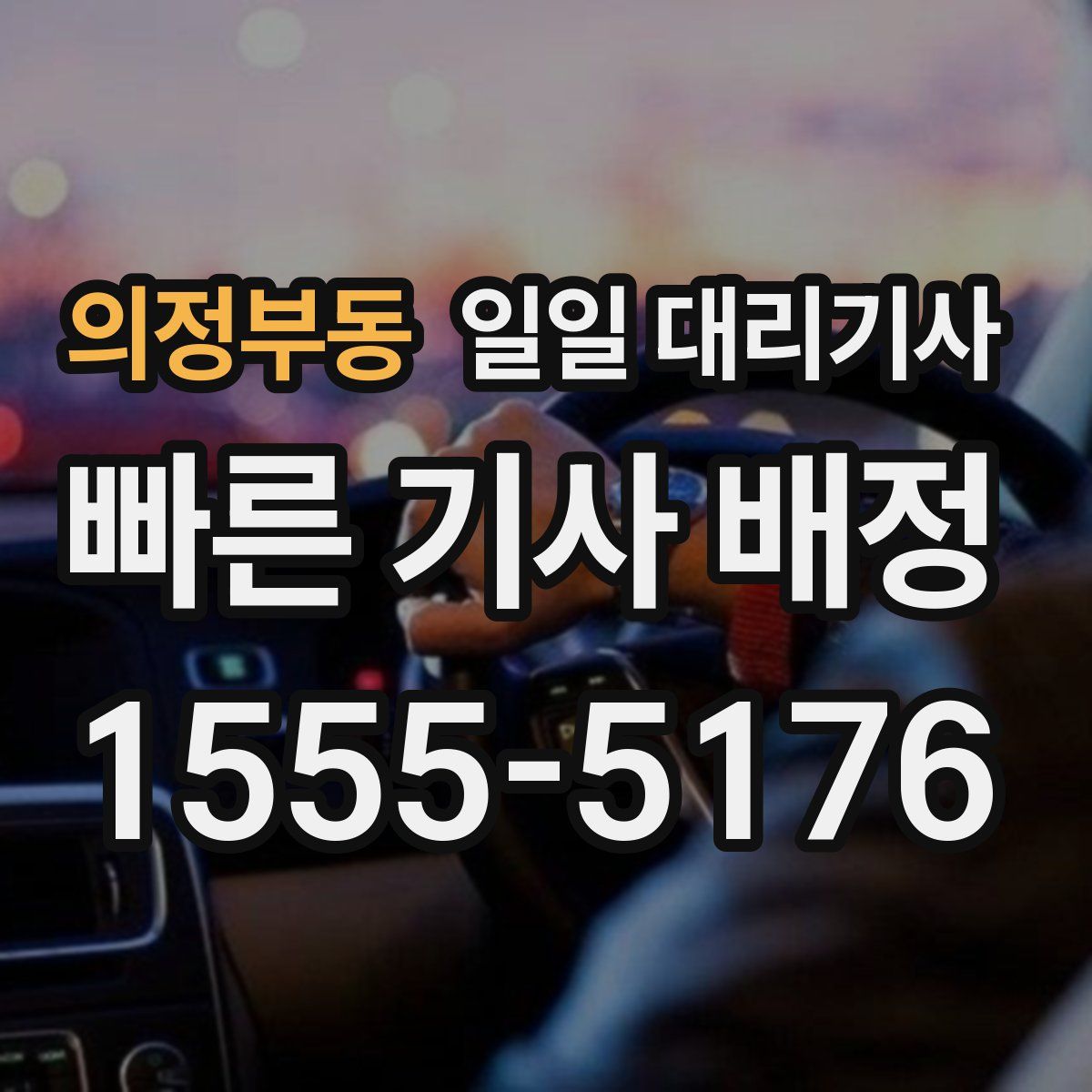의정부동 일일 대리기사