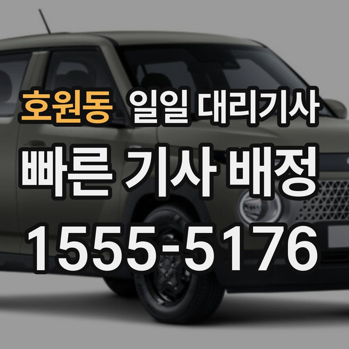 호원동 일일 대리기사