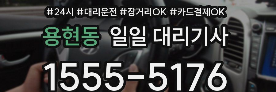용현동 일일 대리기사