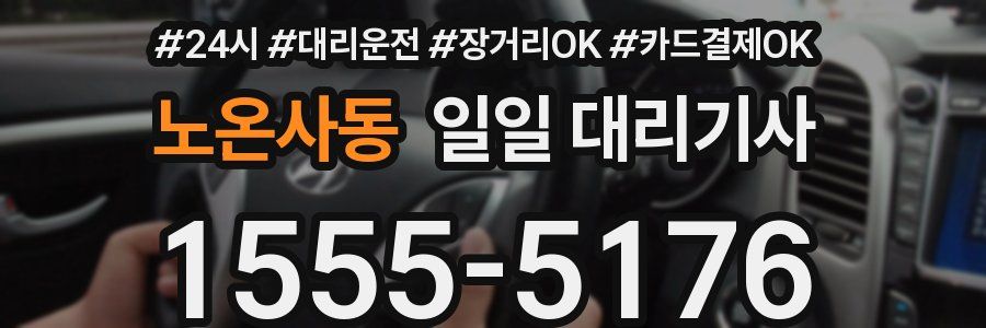 노온사동 일일 대리기사