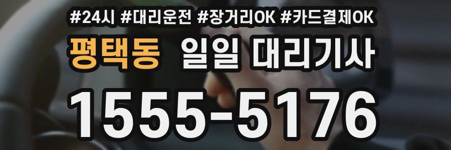 평택동 일일 대리기사