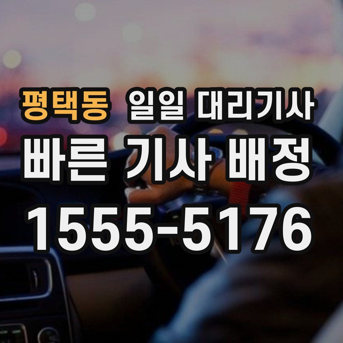 평택동 일일 대리기사