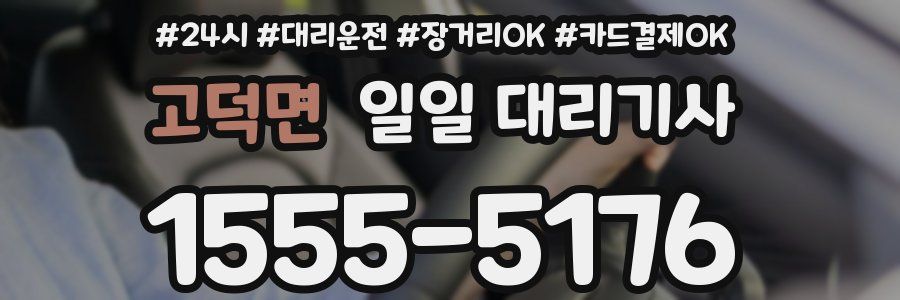 고덕면 일일 대리기사