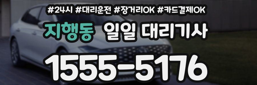 지행동 일일 대리기사