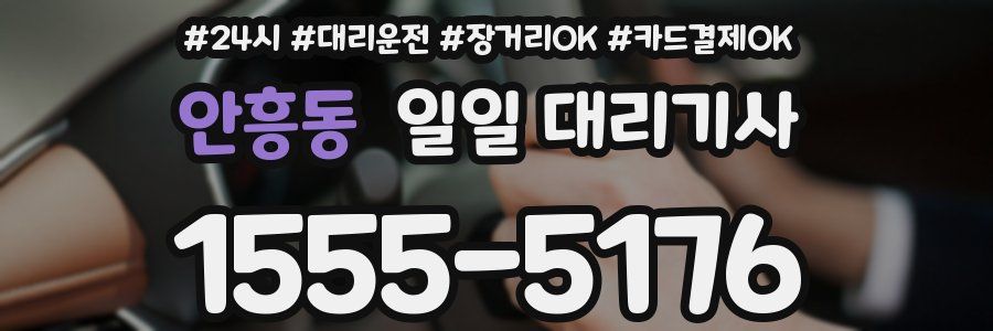 안흥동 일일 대리기사