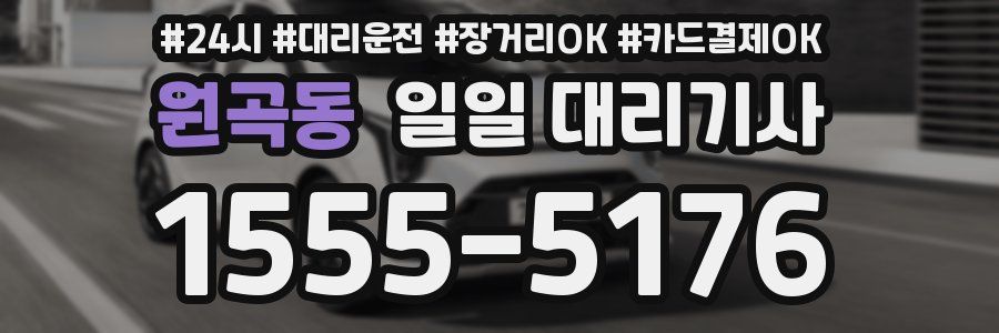 원곡동 일일 대리기사