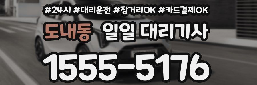 도내동 일일 대리기사