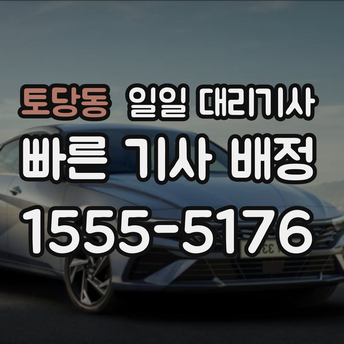 토당동 일일 대리기사