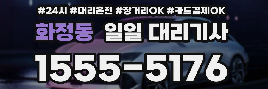 화정동 일일 대리기사