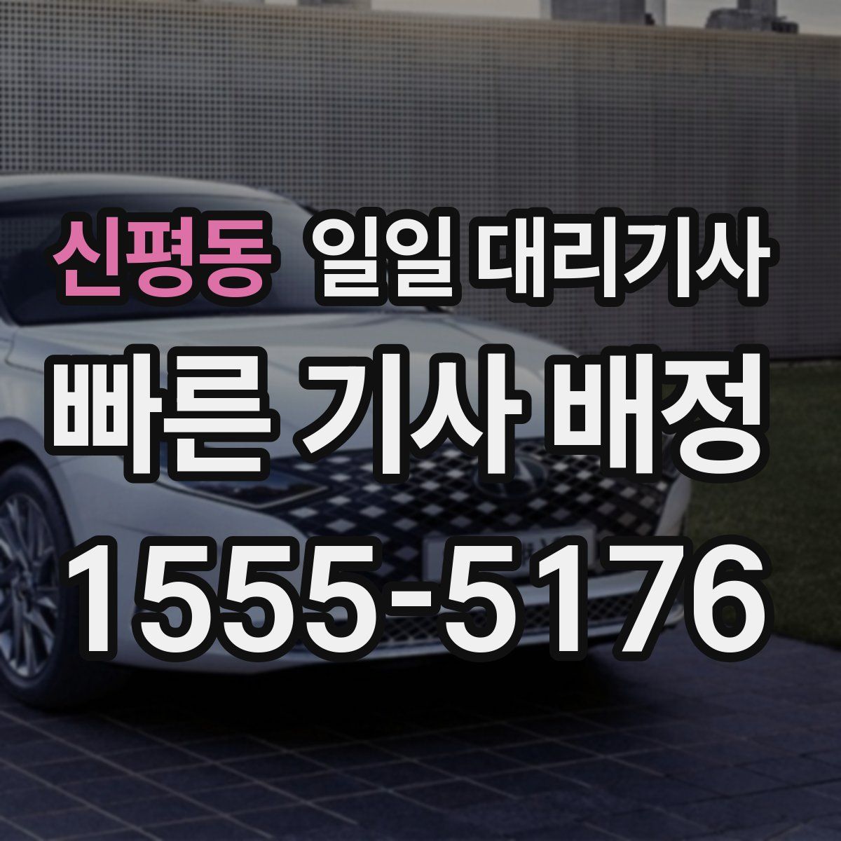 신평동 일일 대리기사