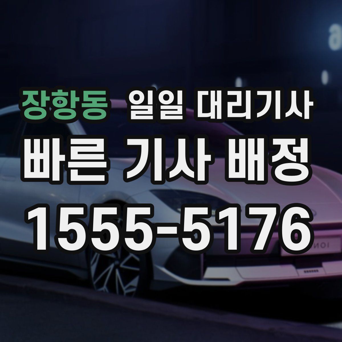 장항동 일일 대리기사