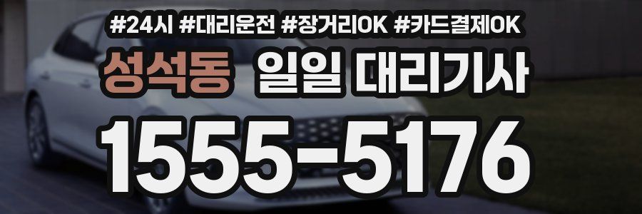 성석동 일일 대리기사