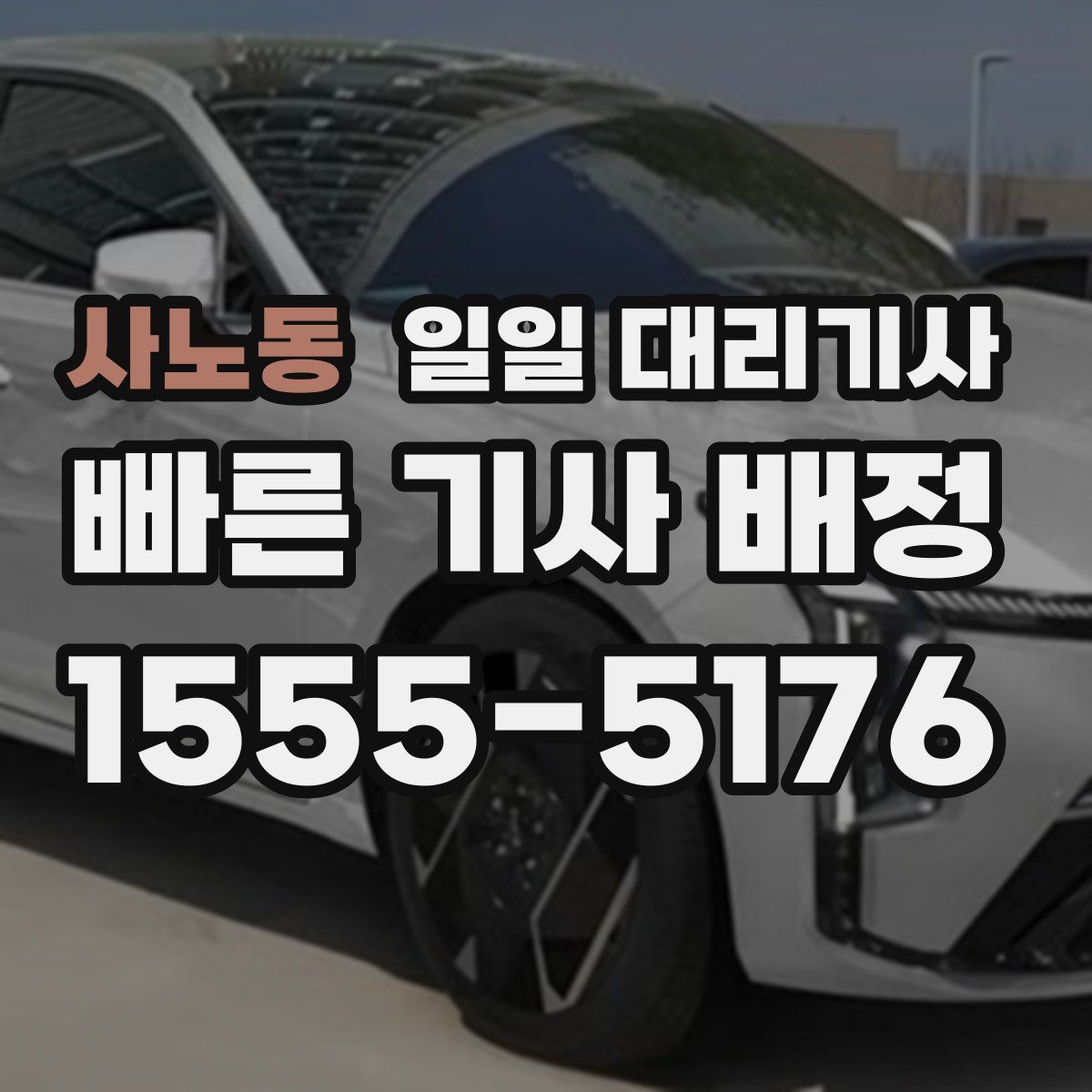사노동 일일 대리기사