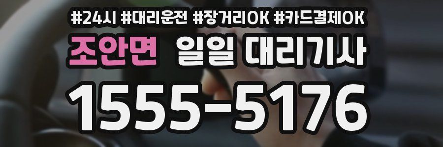 조안면 일일 대리기사