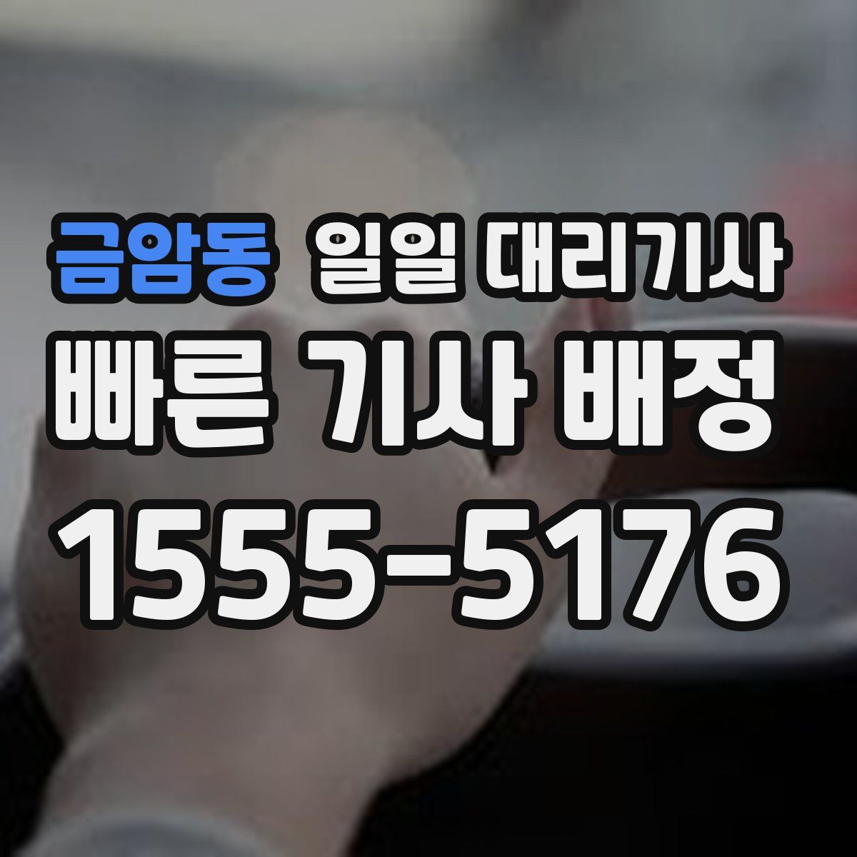 금암동 일일 대리기사