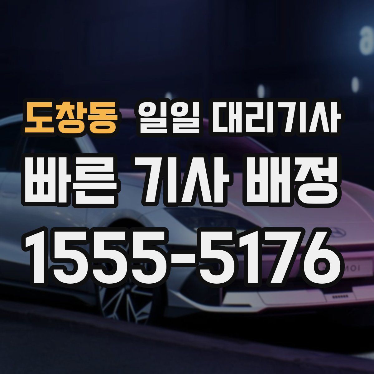 도창동 일일 대리기사