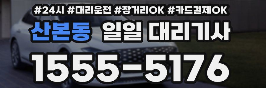 산본동 일일 대리기사