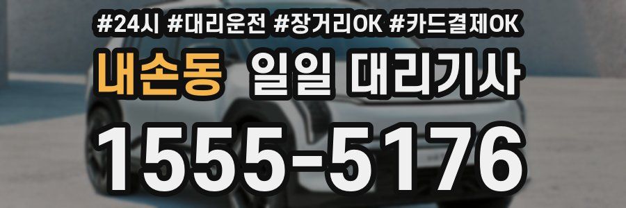 내손동 일일 대리기사