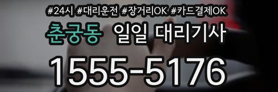 춘궁동 일일 대리기사