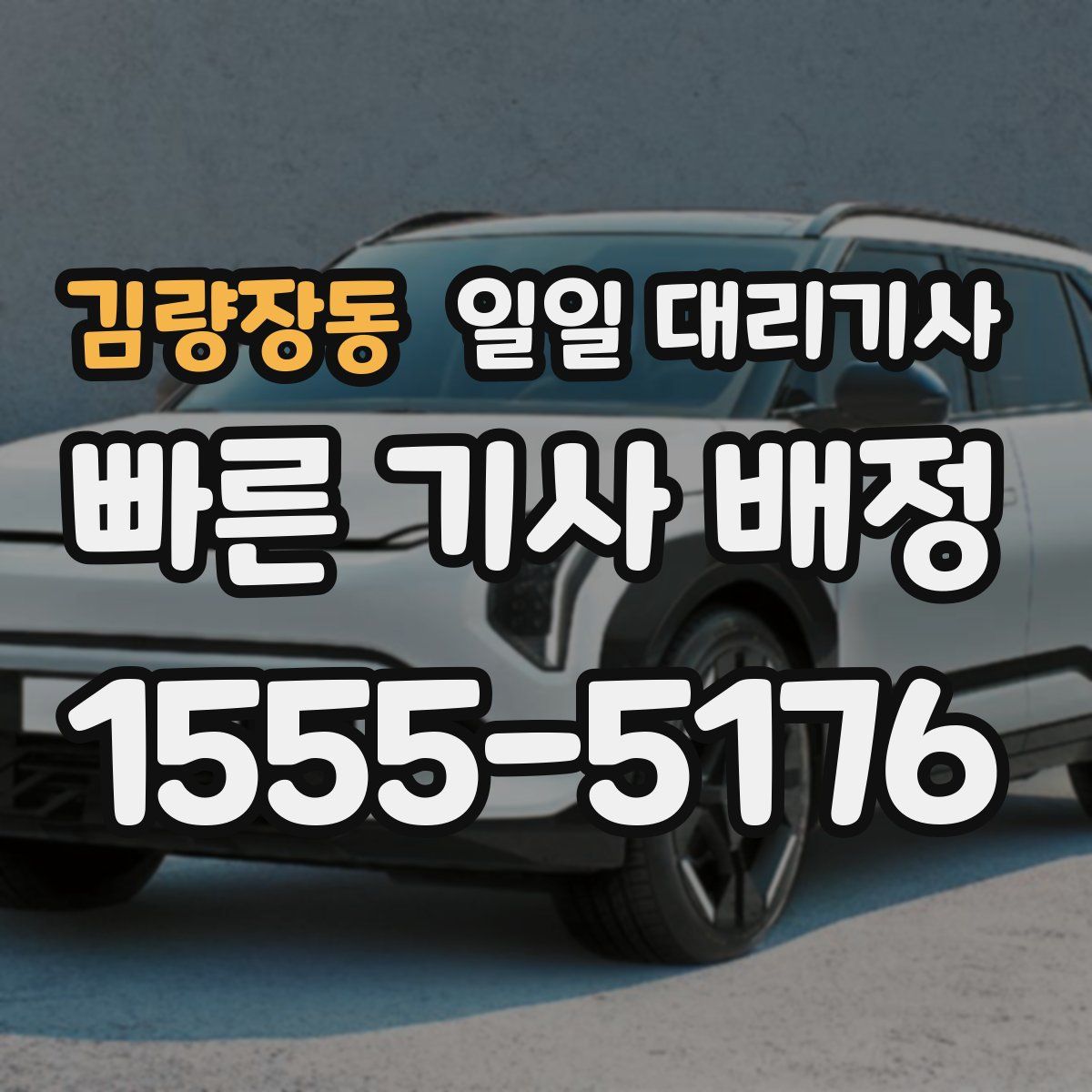 김량장동 일일 대리기사