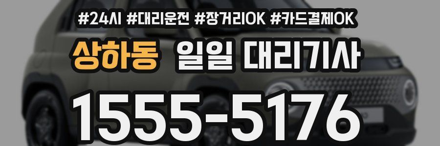 상하동 일일 대리기사