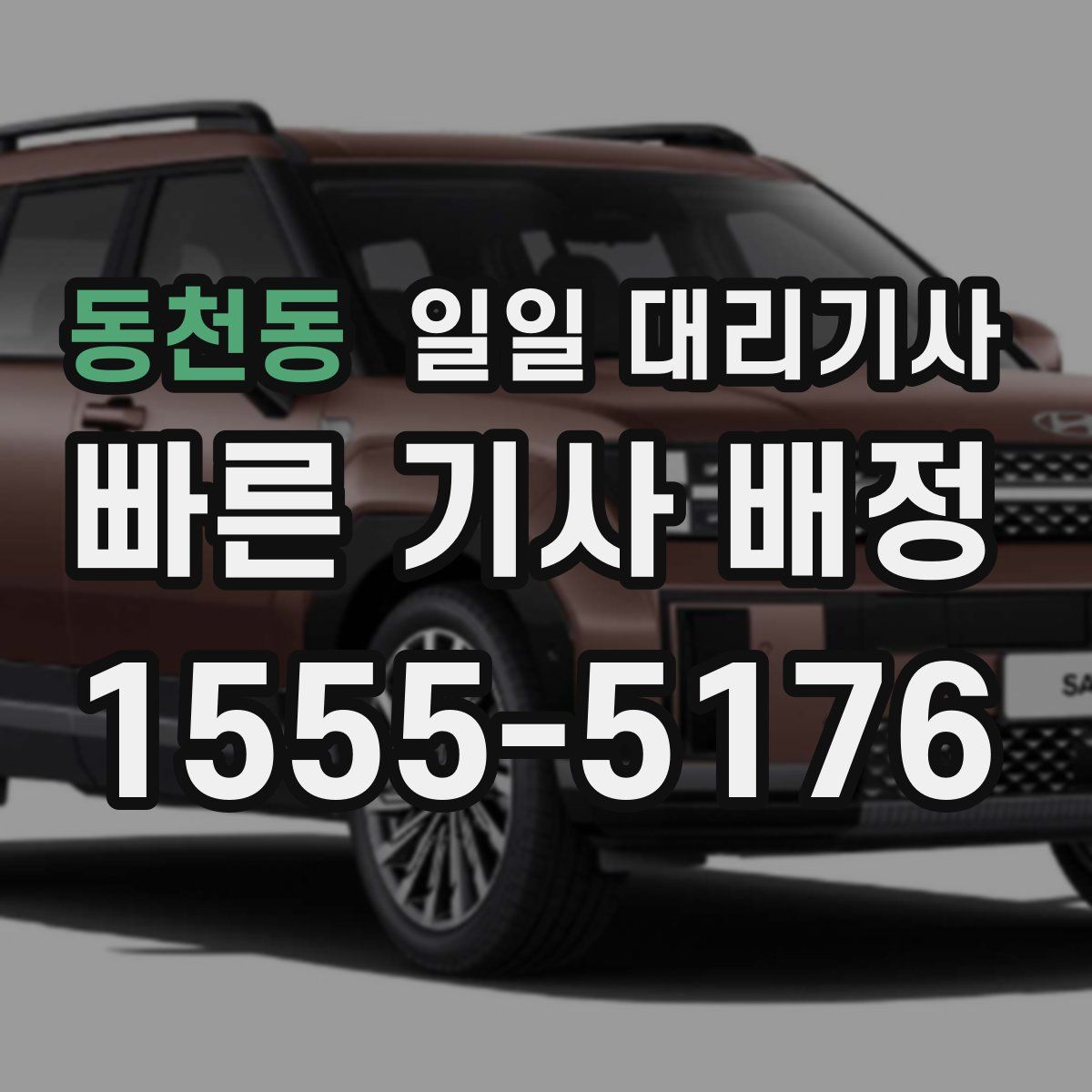동천동 일일 대리기사