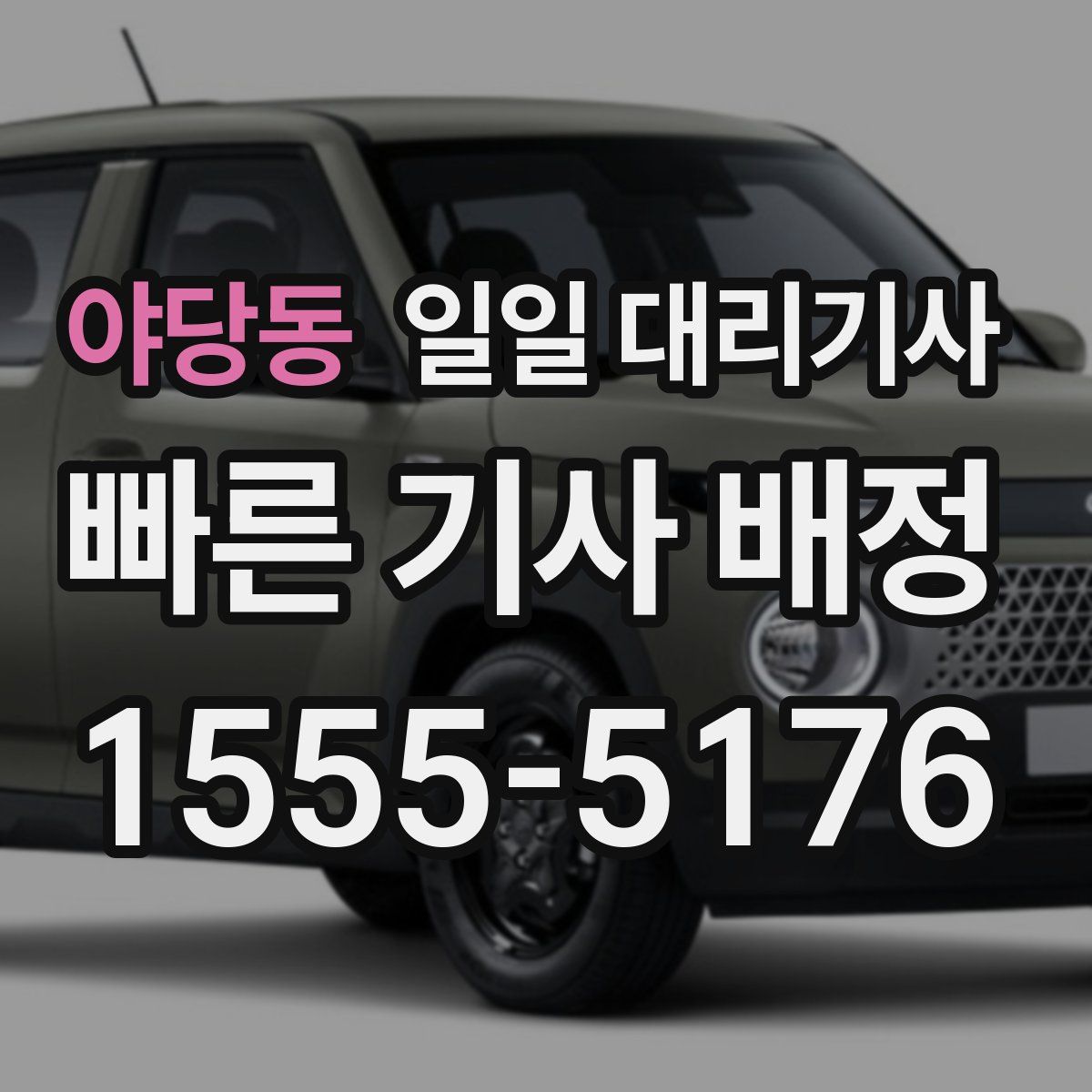 야당동 일일 대리기사