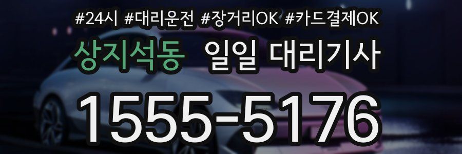 상지석동 일일 대리기사