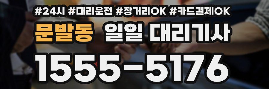 문발동 일일 대리기사