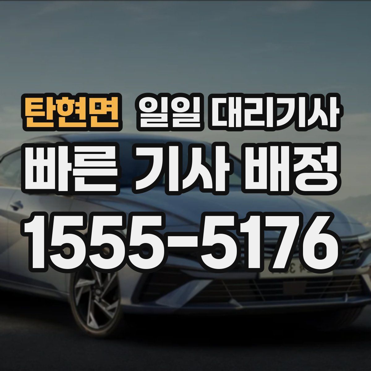 탄현면 일일 대리기사