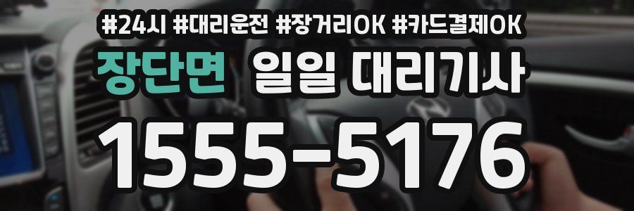 장단면 일일 대리기사