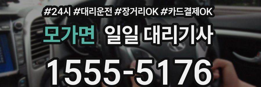 모가면 일일 대리기사