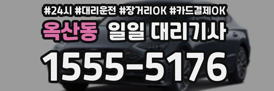옥산동 일일 대리기사