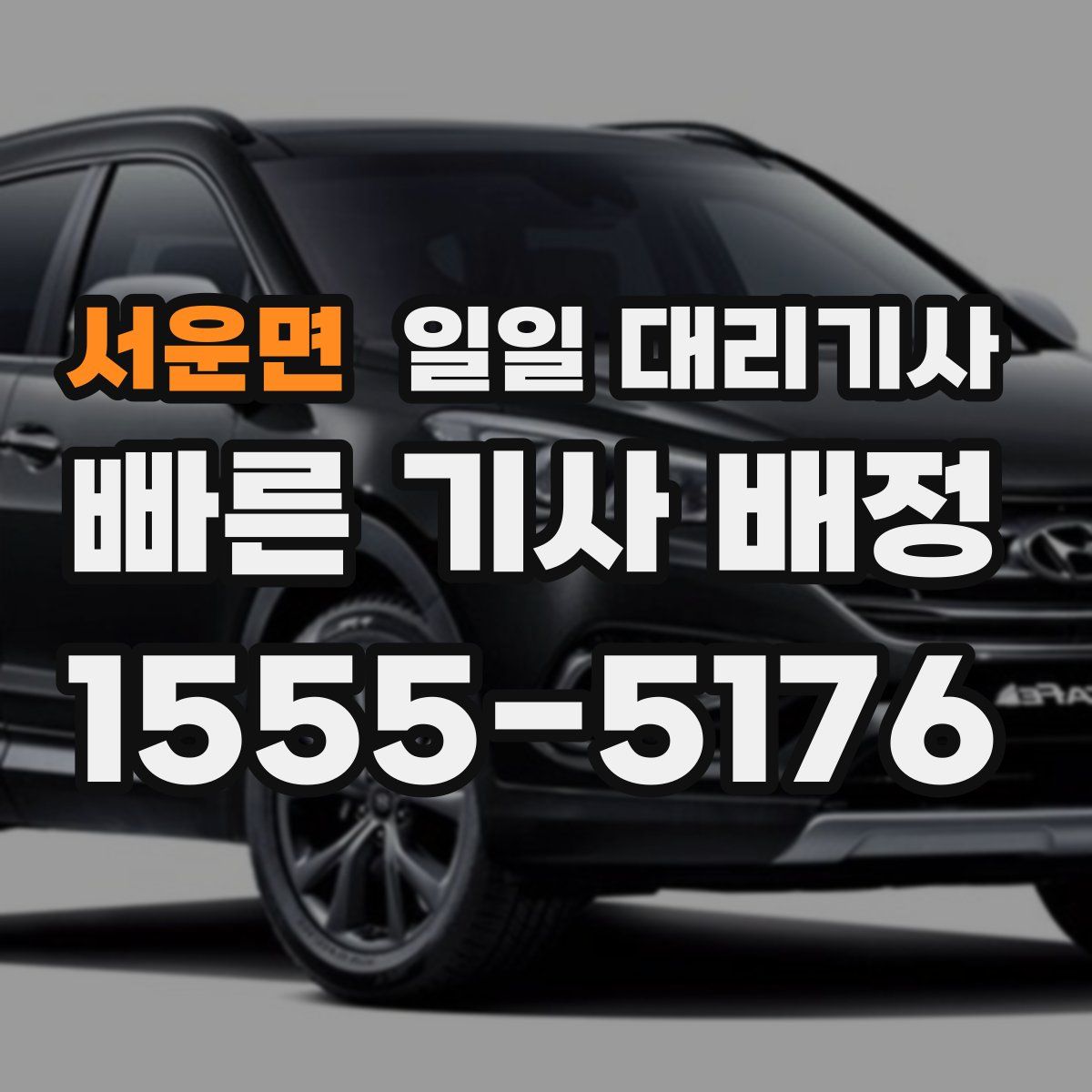 서운면 일일 대리기사