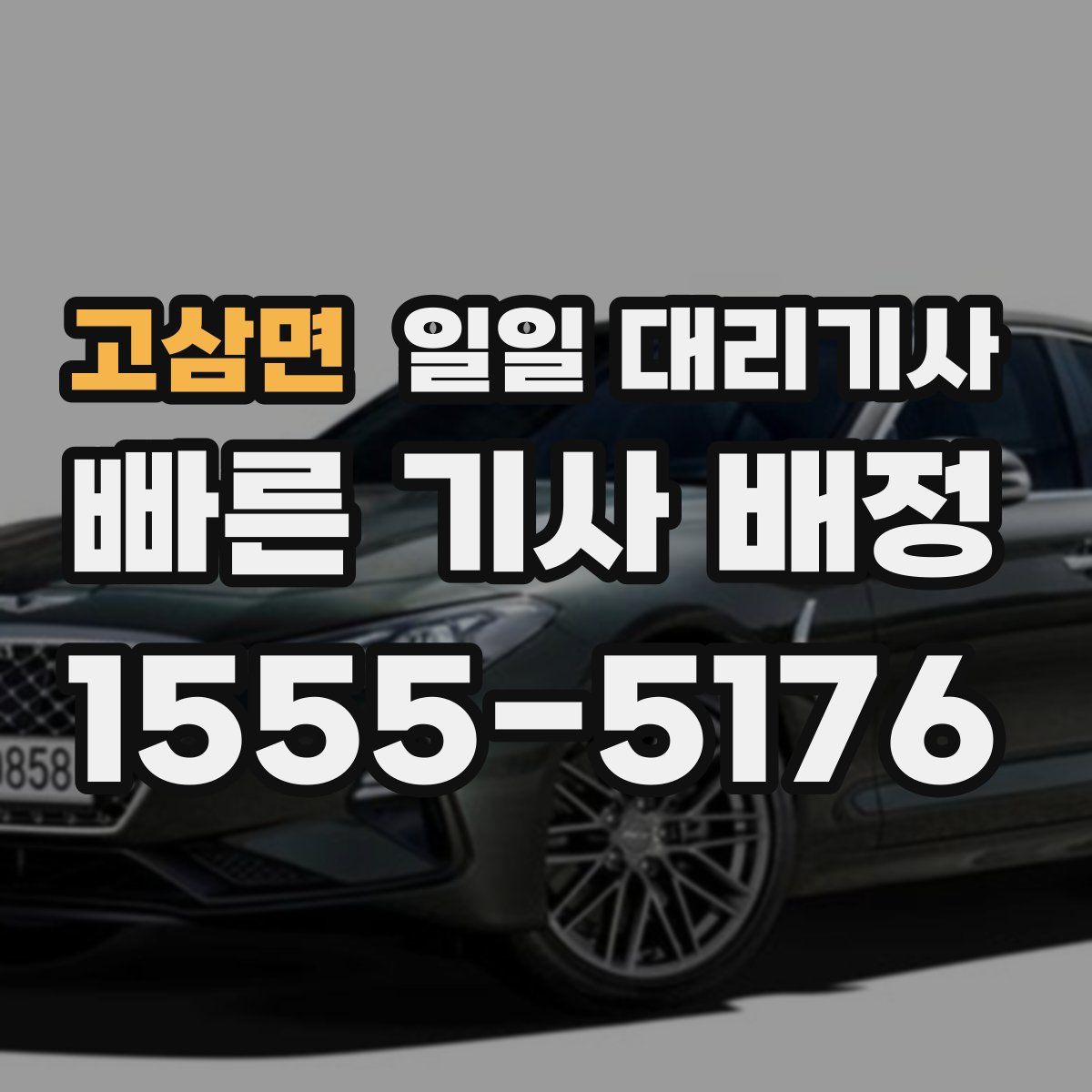 고삼면 일일 대리기사