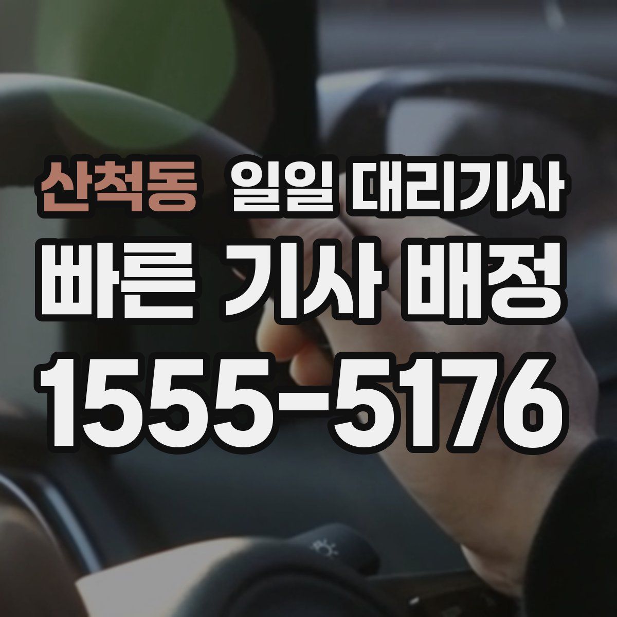 산척동 일일 대리기사