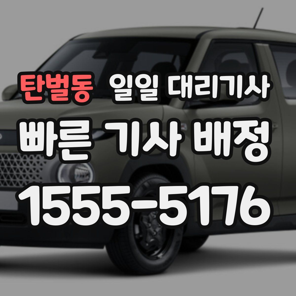 탄벌동 일일 대리기사
