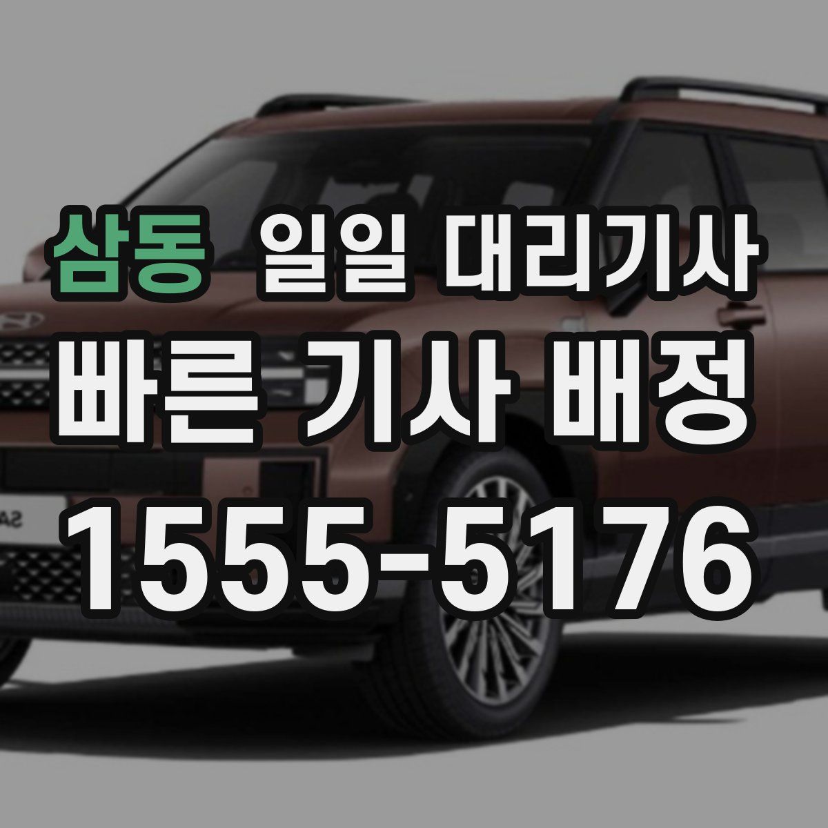 삼동 일일 대리기사