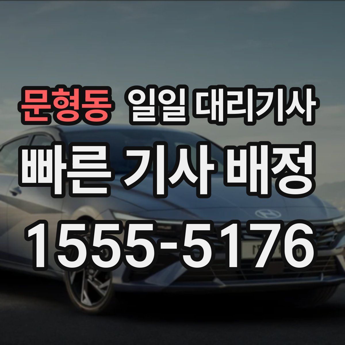문형동 일일 대리기사