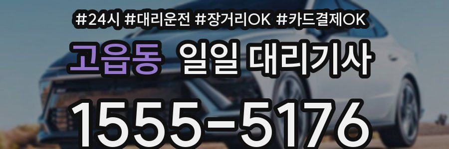 고읍동 일일 대리기사