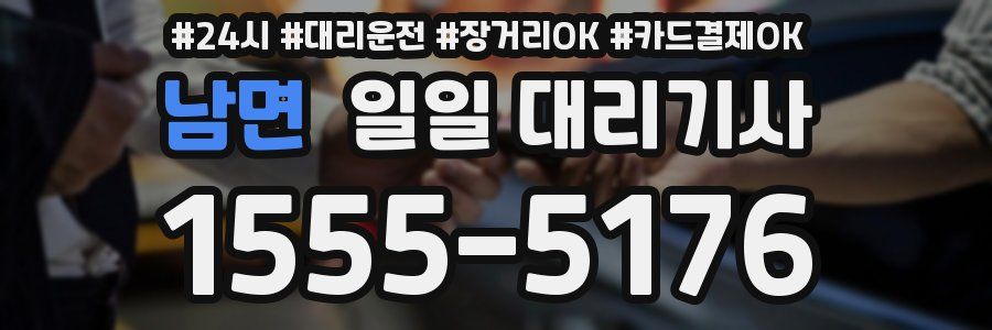 남면 일일 대리기사