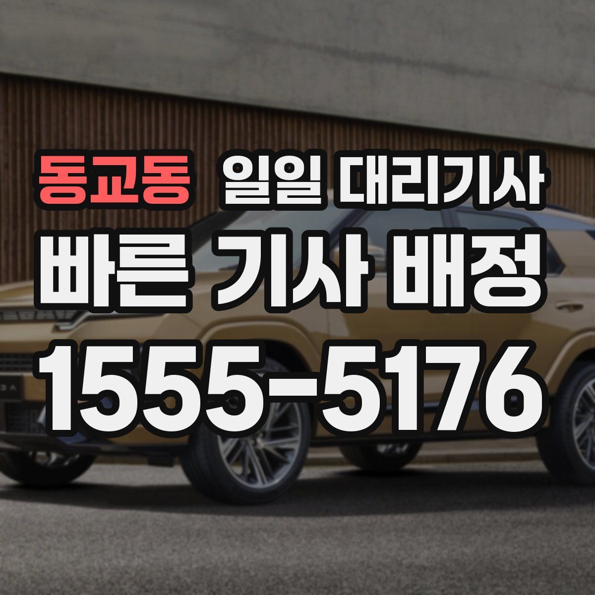 동교동 일일 대리기사