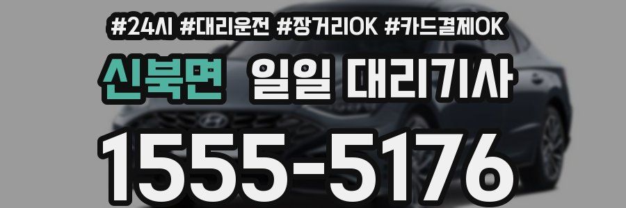 신북면 일일 대리기사