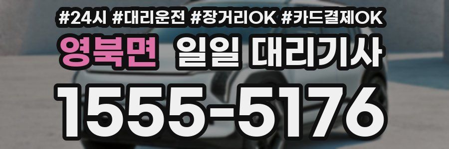 영북면 일일 대리기사