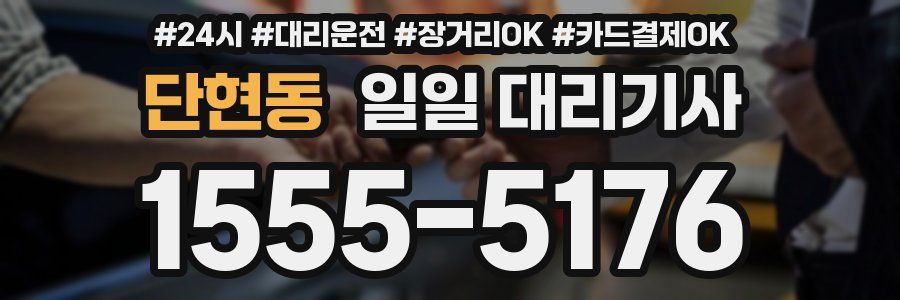 단현동 일일 대리기사